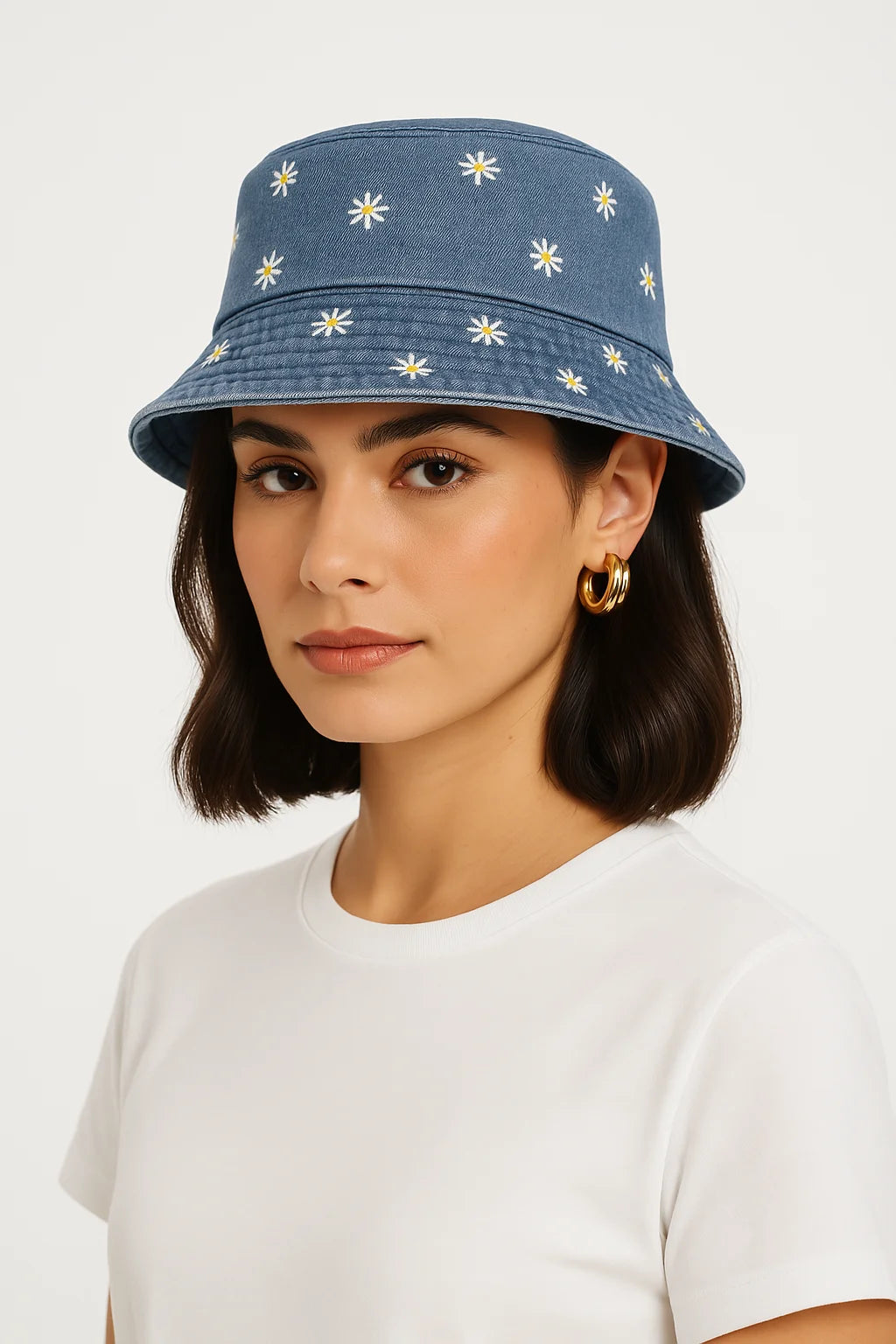 Bob jean petites fleurs