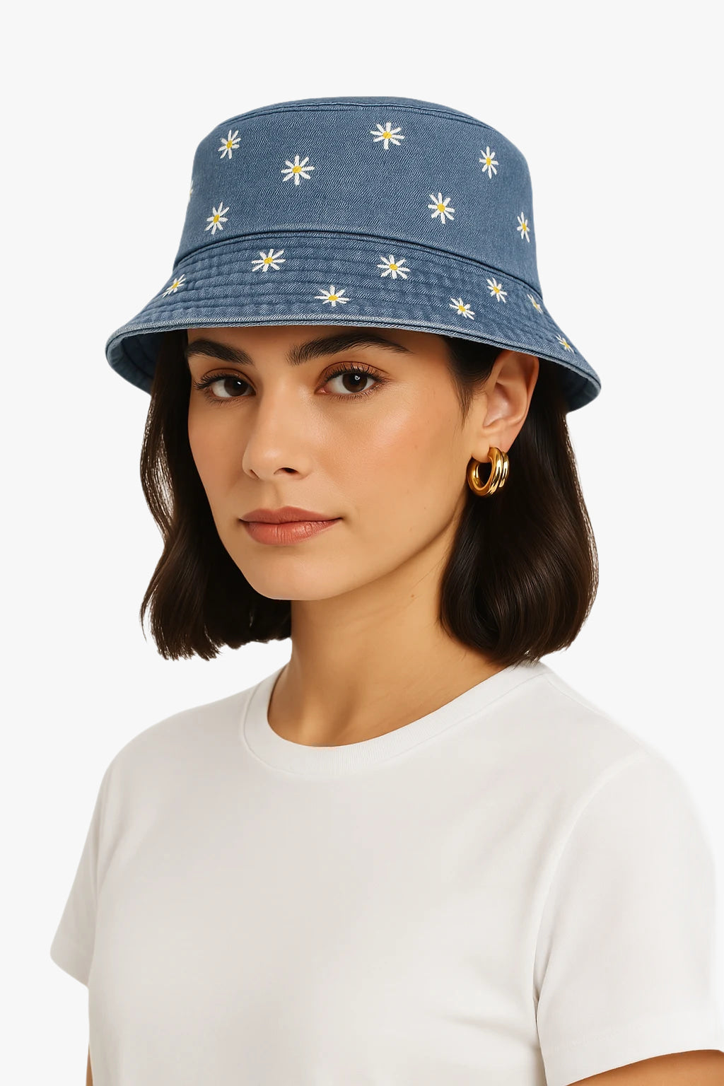 Bob jean petites fleurs
