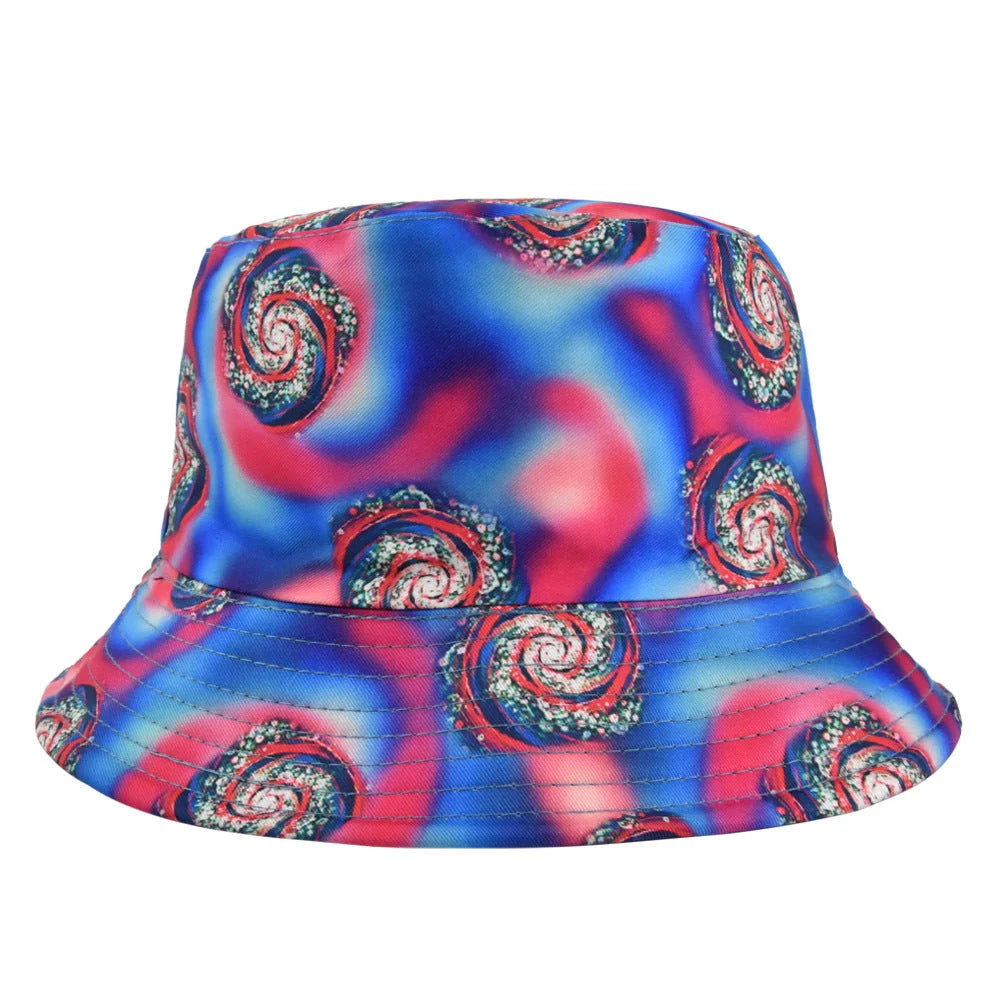 Bob multicolore bleu foncé