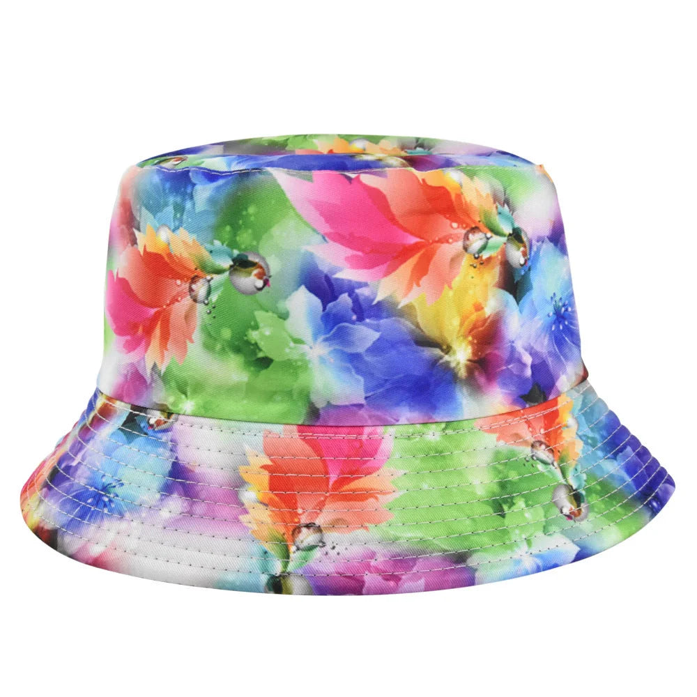 Bob multicolore vert clair