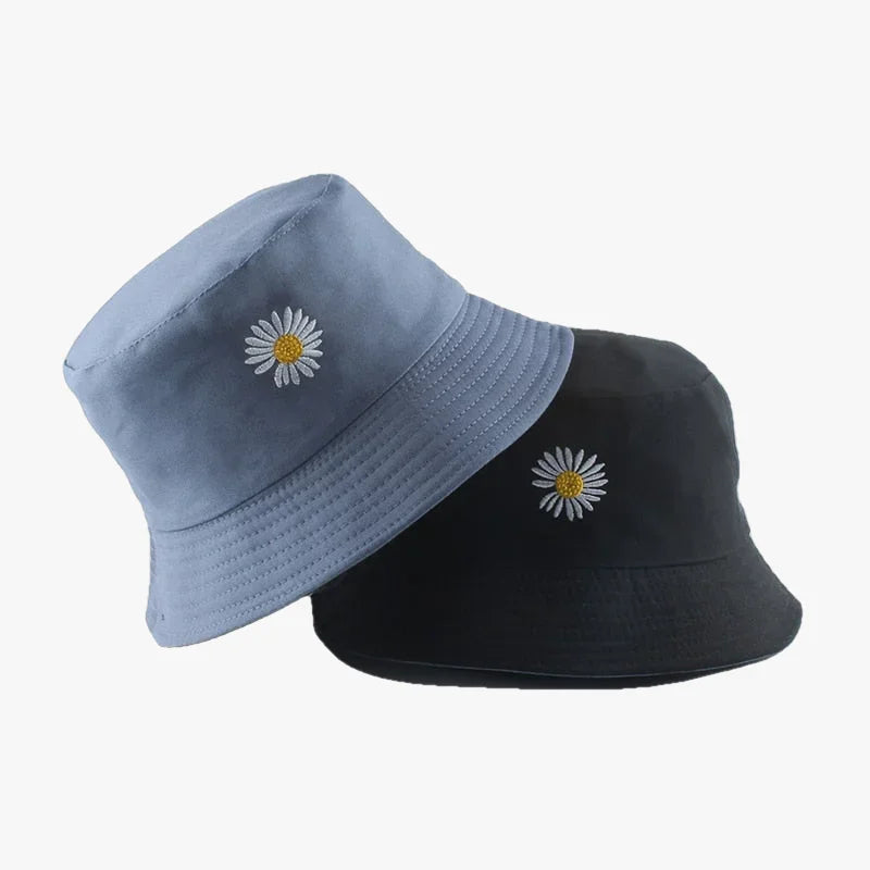 Bob pâquerette bleu foncé