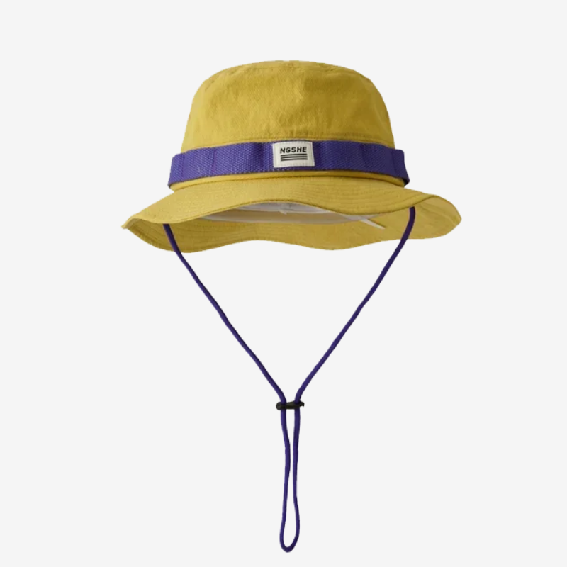 Bob pêcheur avec ficelle jaune