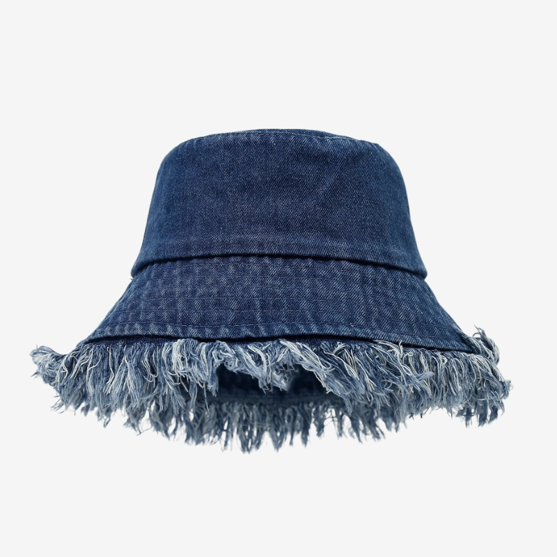 Bob plage en jean bleu foncé