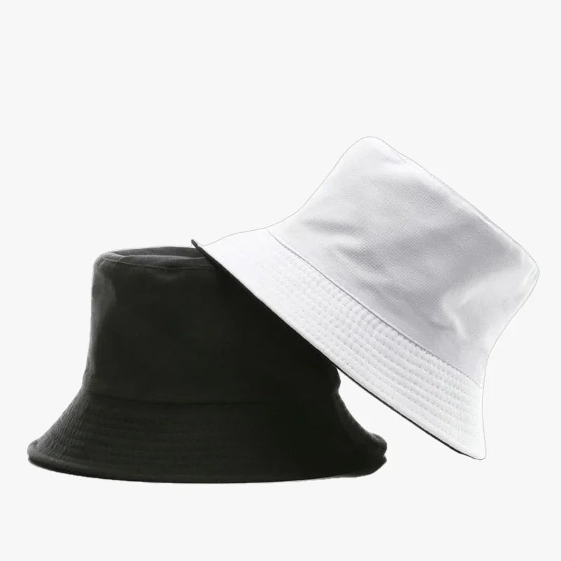 Bob réversible bicolore blanc