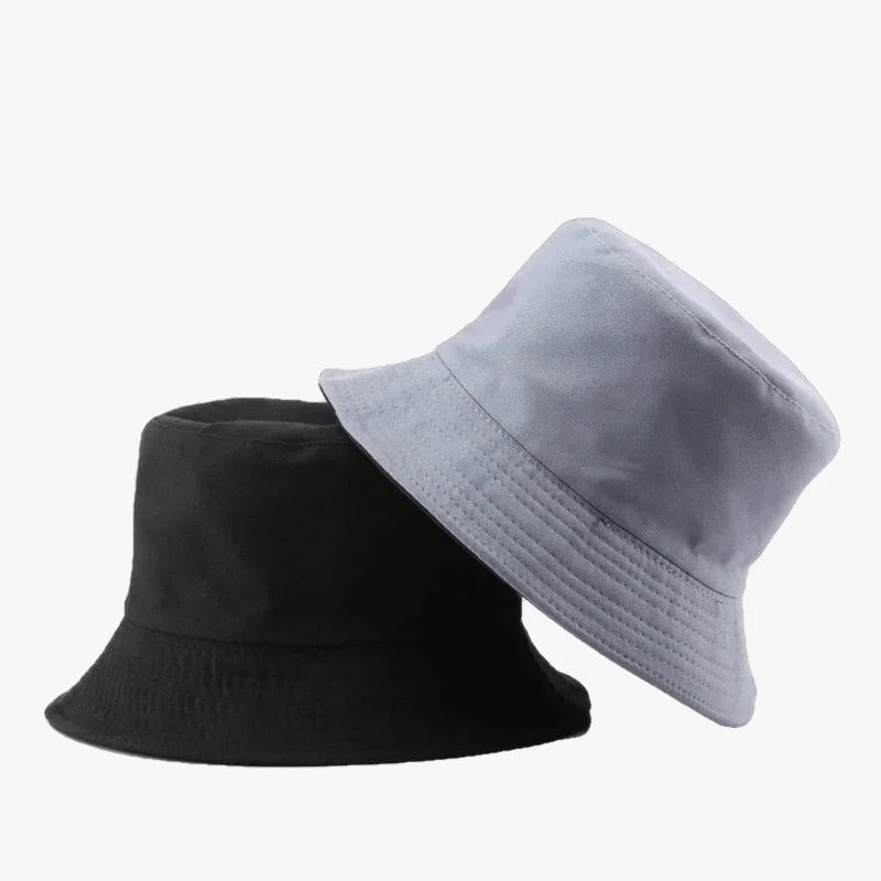 Bob réversible bicolore gris