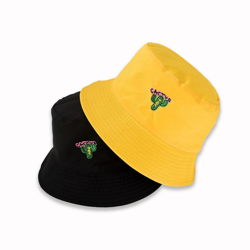 Bob réversible cactus jaune