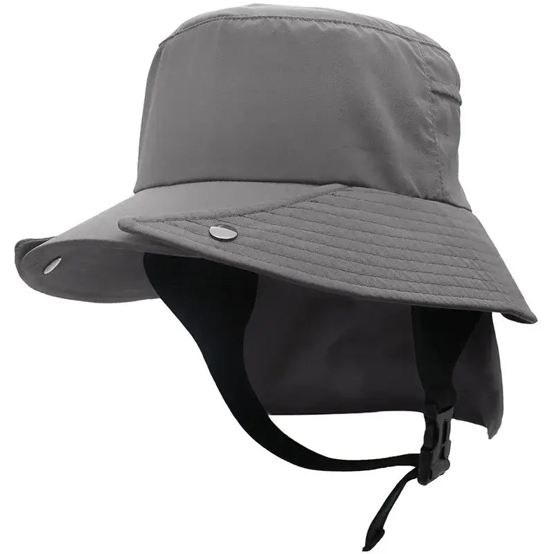 Chapeau bob surf tactique gris foncé