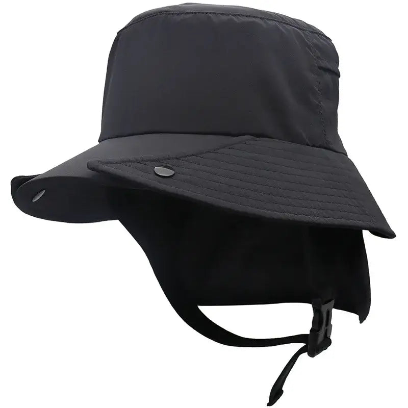 Chapeau bob surf tactique noir