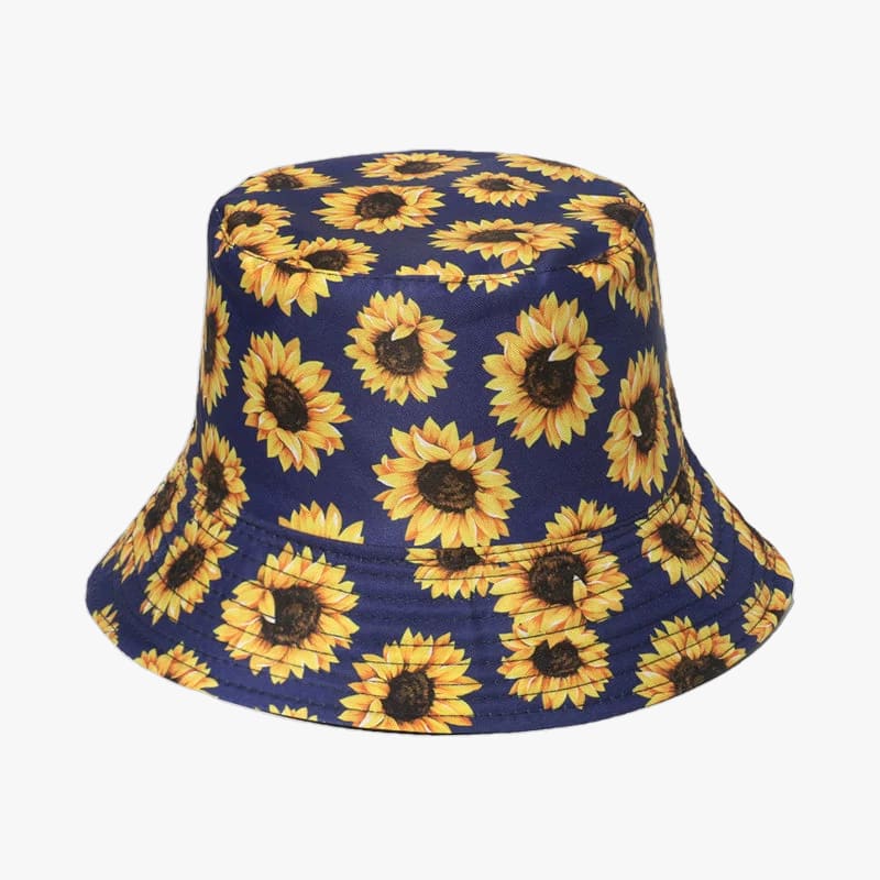 Bob tournesol bleu foncé