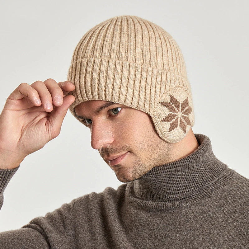 Bonnet avec cache oreille