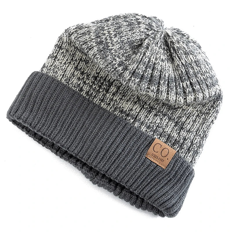 Bonnet doublé polaire homme