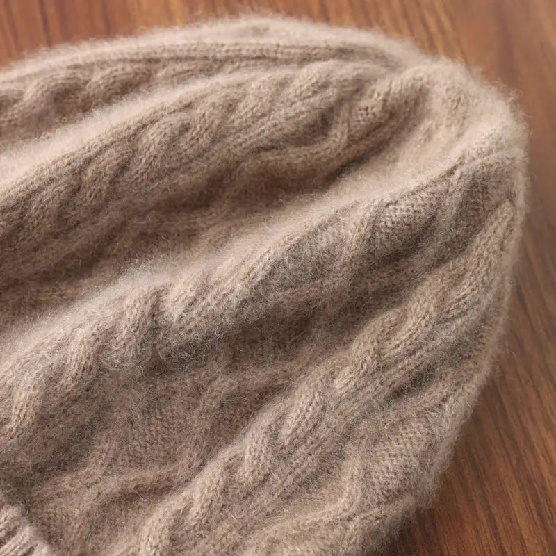 Bonnet en laine femme