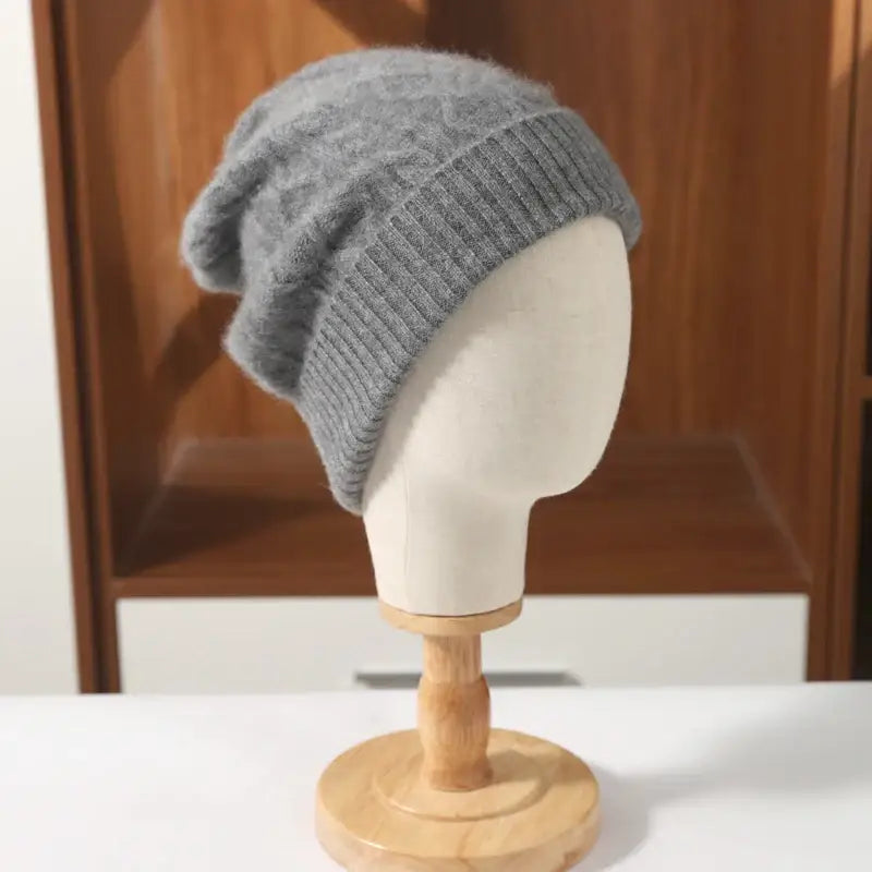 Bonnet en laine femme
