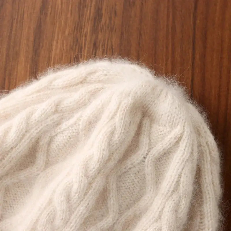 Bonnet en laine femme