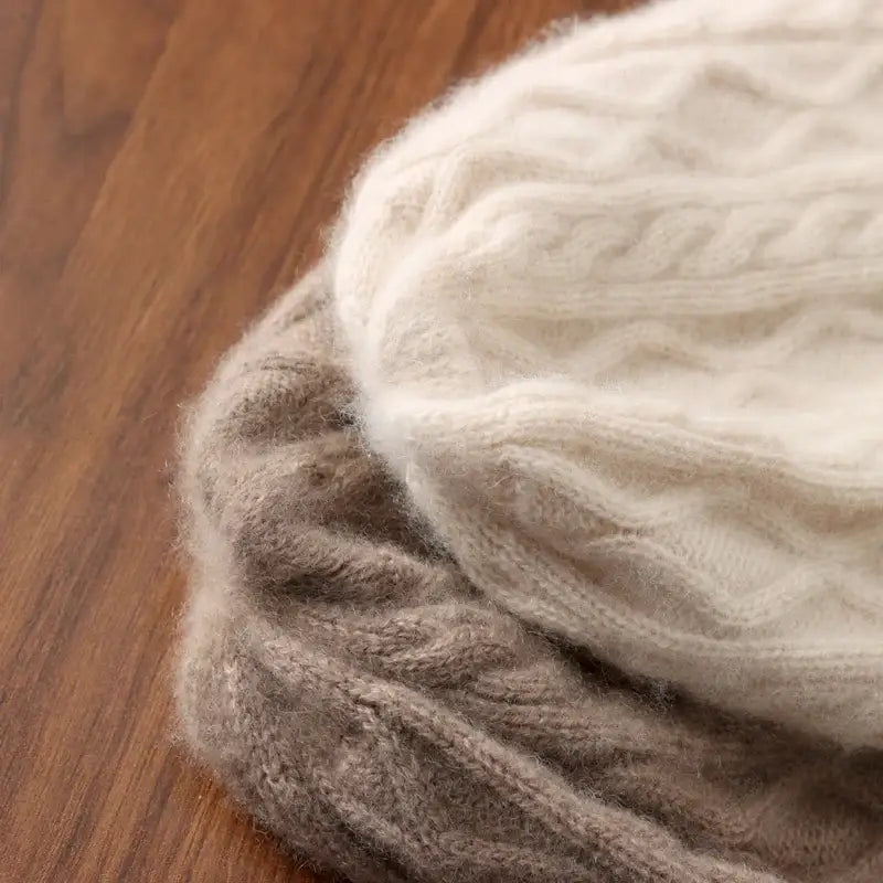 Bonnet en laine femme