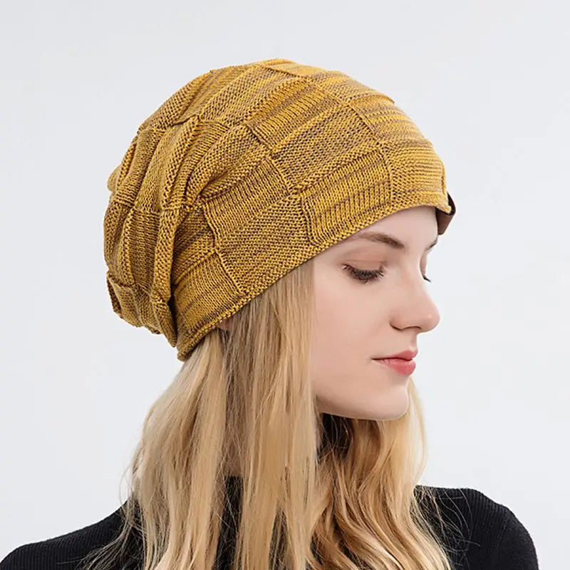Bonnet femme long bohème