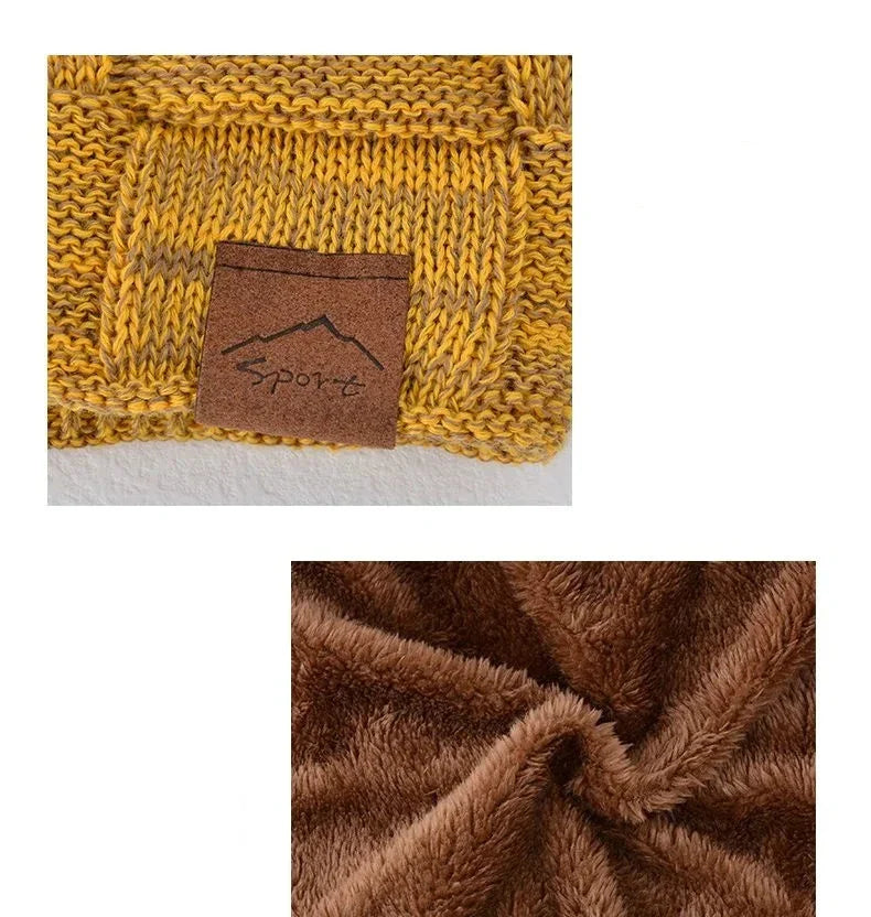 Bonnet femme long bohème