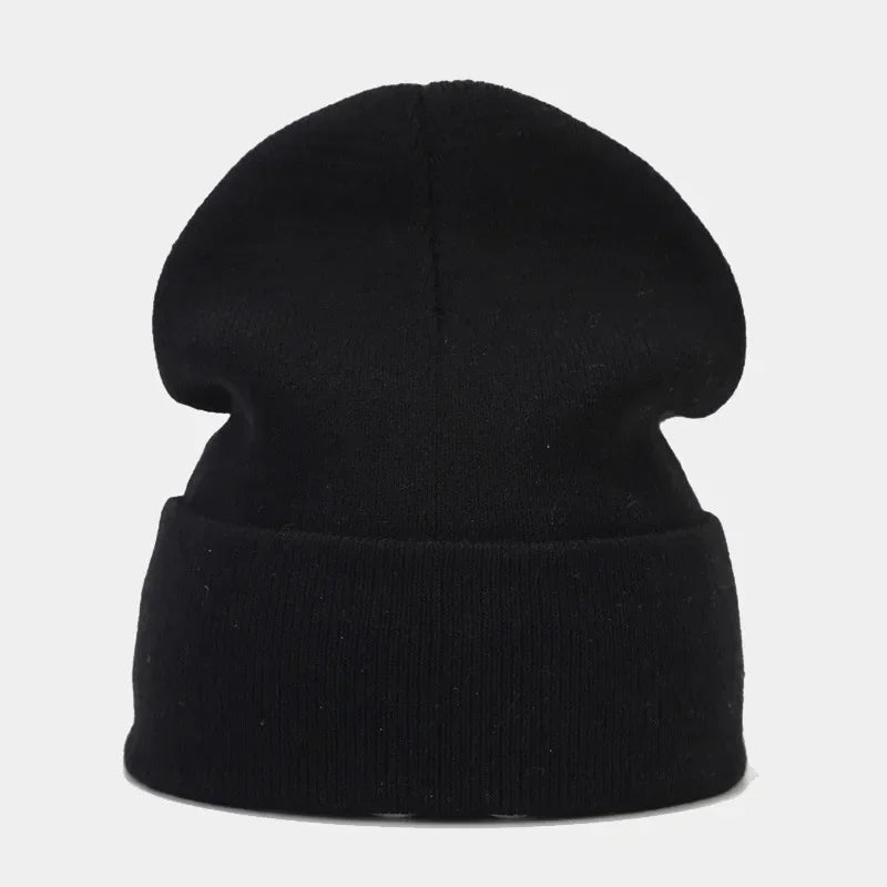 Bonnet hiver femme noir