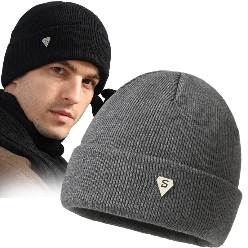 Bonnet laine homme