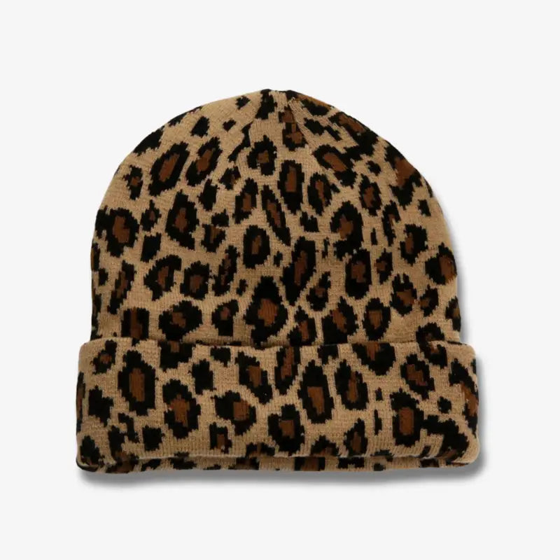 Aretas Bonnet Fantaisie Girafe/Vache/Léopard – Acrylique Doux Unisexe
