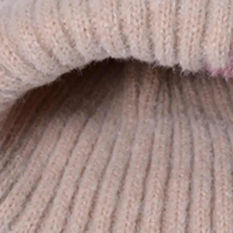 Bonnet long et écharpe pour femme