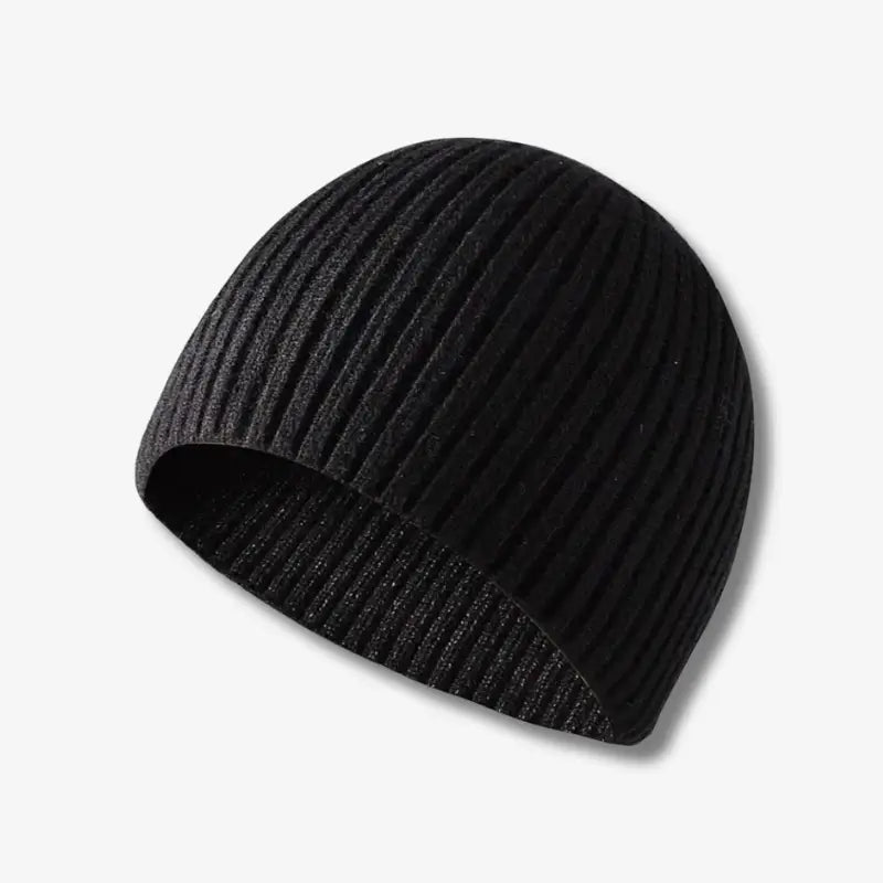 Bonnet noir homme 1