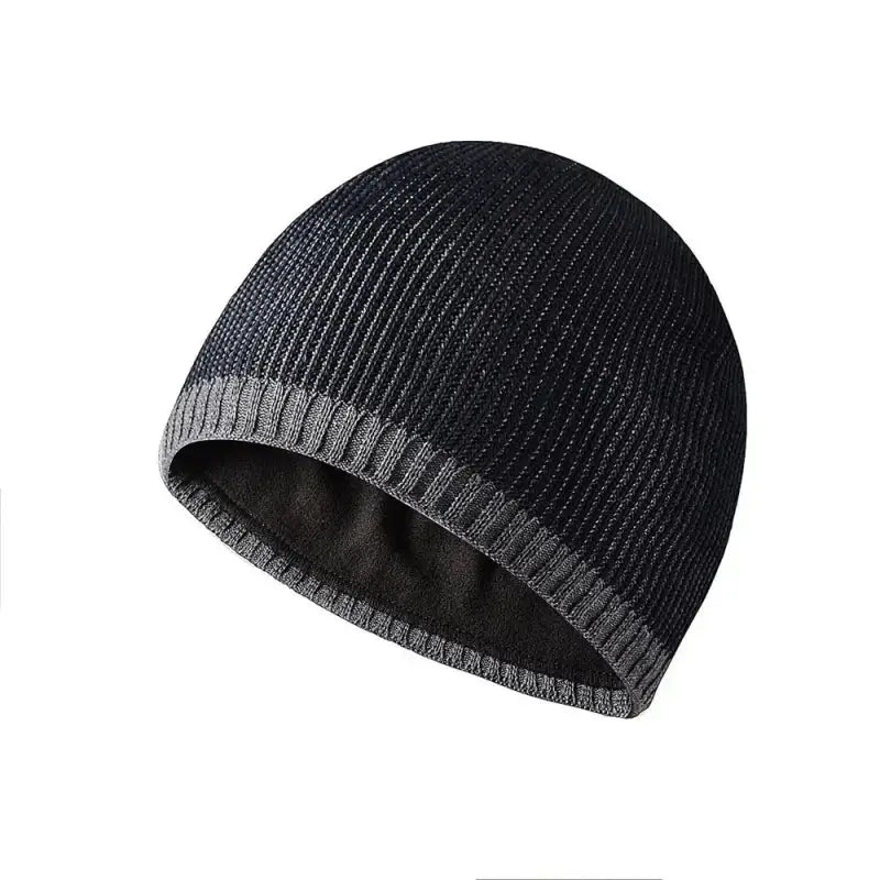 Bonnet noir homme 5