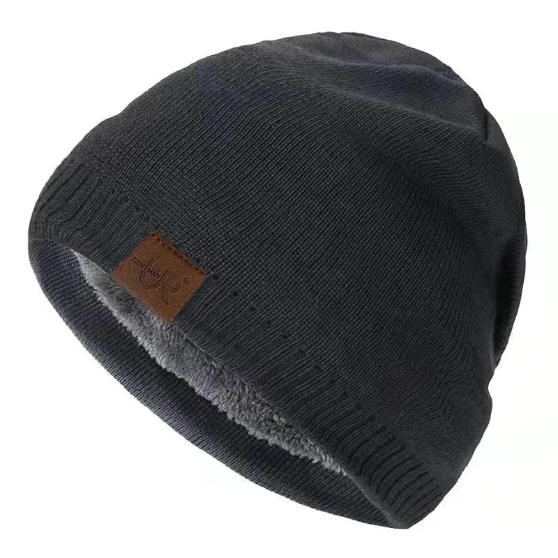 Bonnet polaire gris