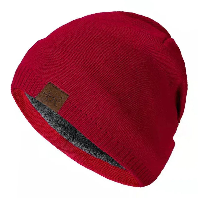 Bonnet polaire rouge