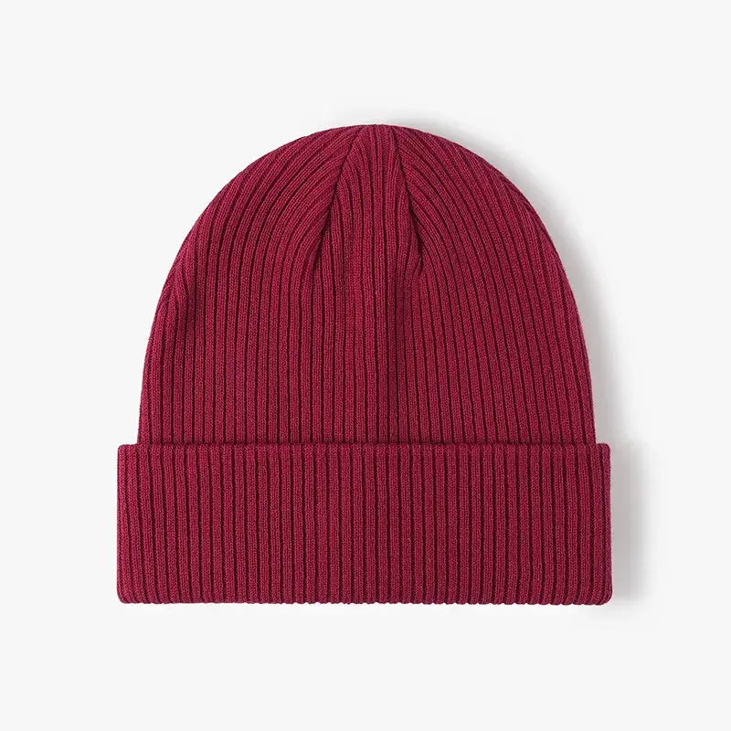 Bonnet pour homme rouge
