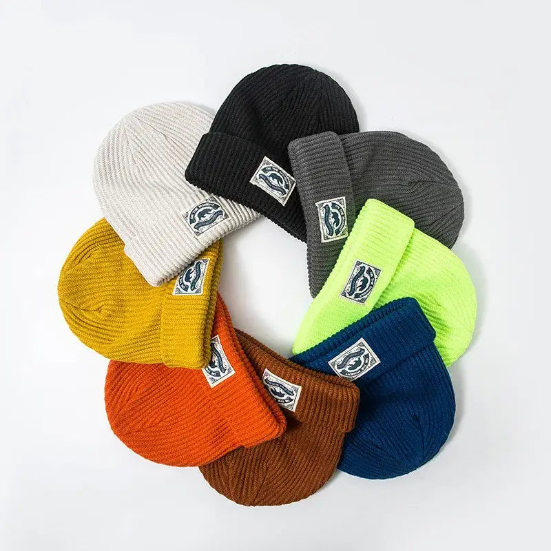 Bonnet tricoté on the moment