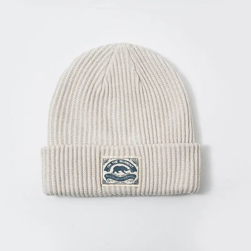 Bonnet tricoté on the moment beige