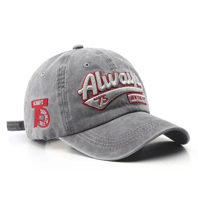 Casquette always gris