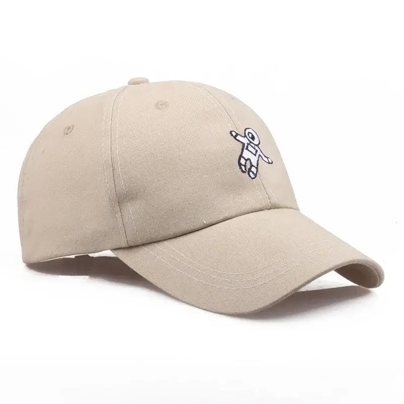 Casquette astronaute beige
