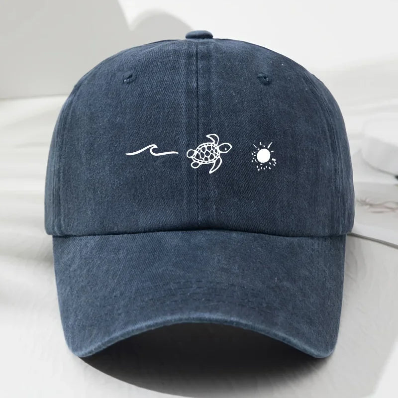 Casquette bali bleu