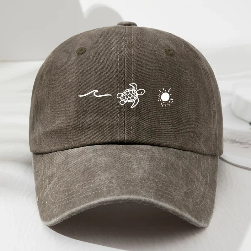 Casquette bali marron