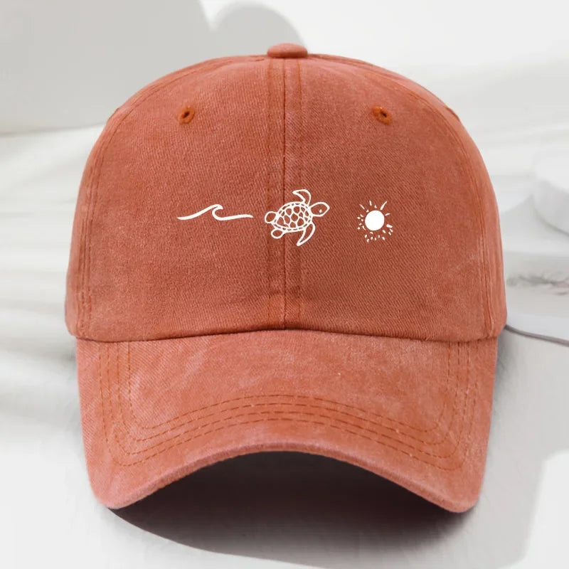 Casquette bali orange