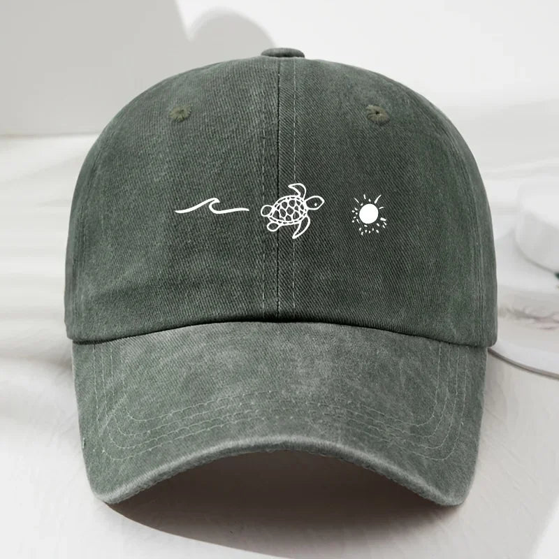Casquette bali vert