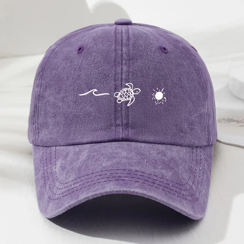 Casquette bali violet