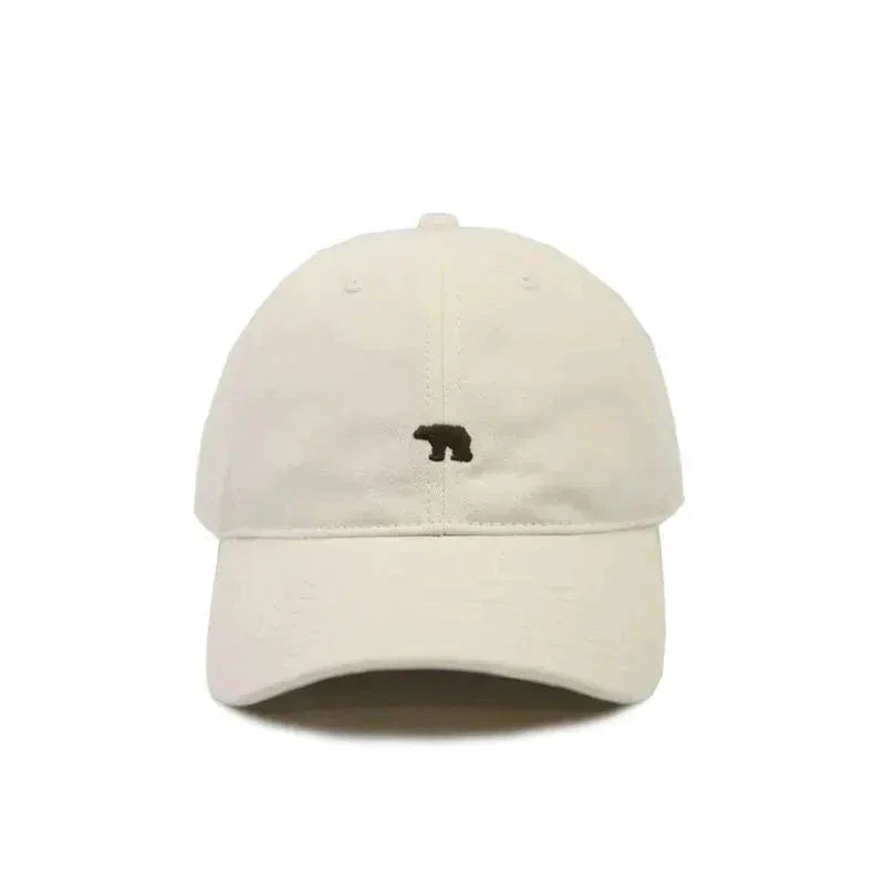 Casquette bear beige