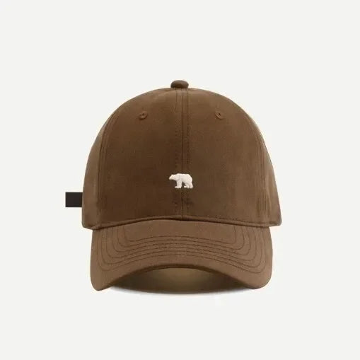 Casquette bear marron
