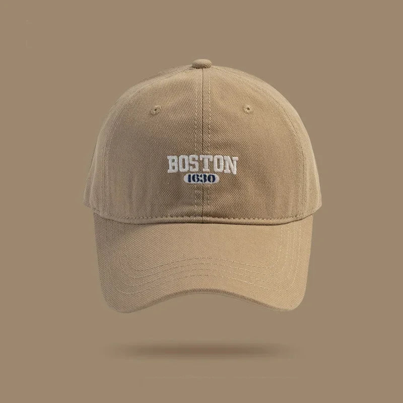 Casquette boston 1630 camel