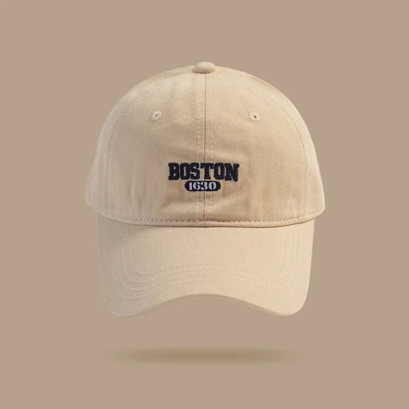 Casquette boston 1630 beige