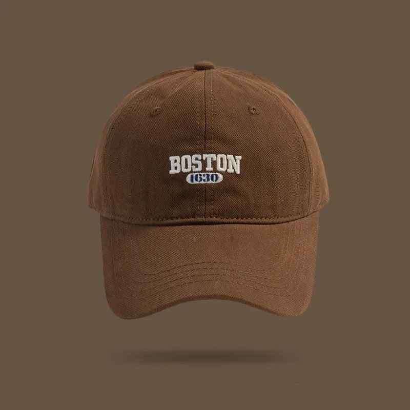 Casquette boston 1630 marron