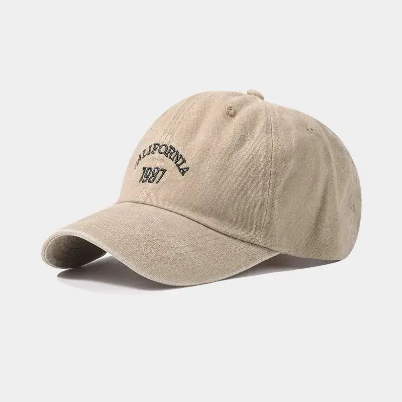 Casquette california 1987 beige