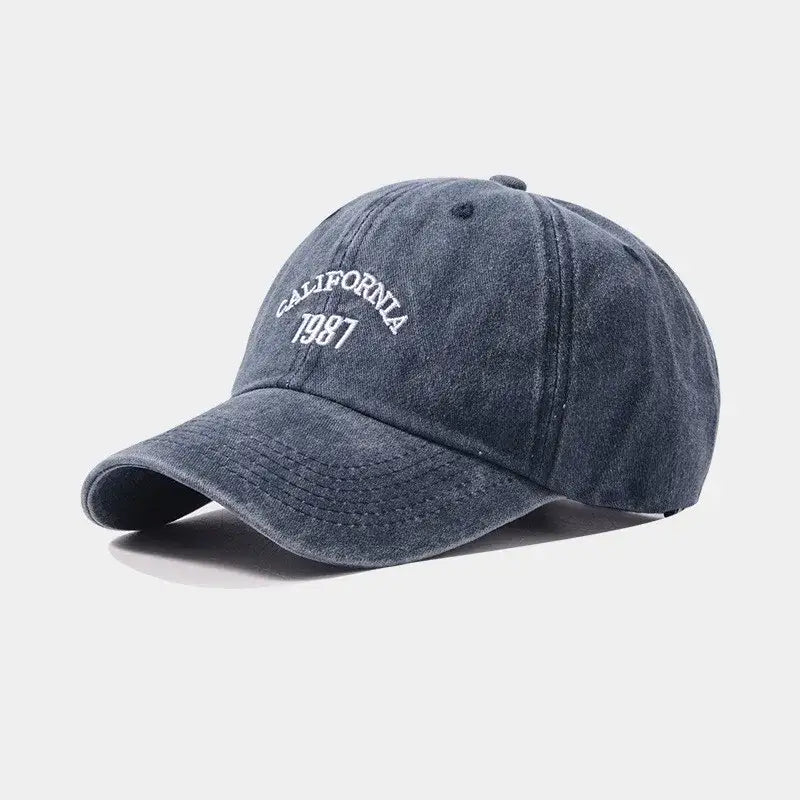 Casquette california 1987 bleu