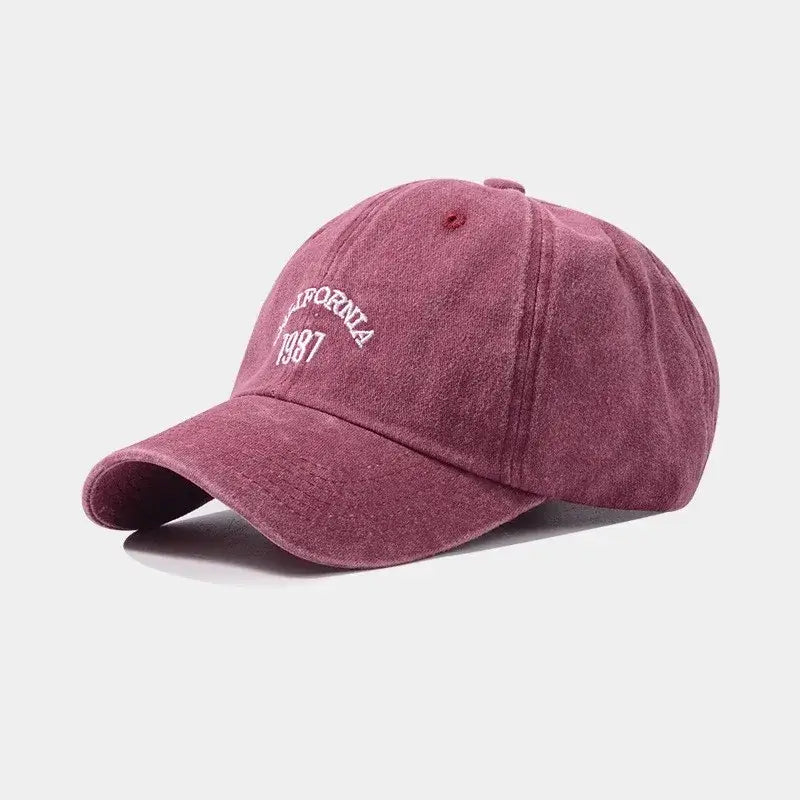 Casquette california 1987 rouge