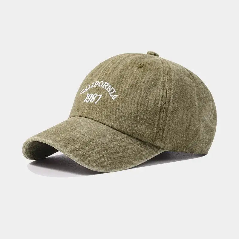 Casquette california 1987 vert