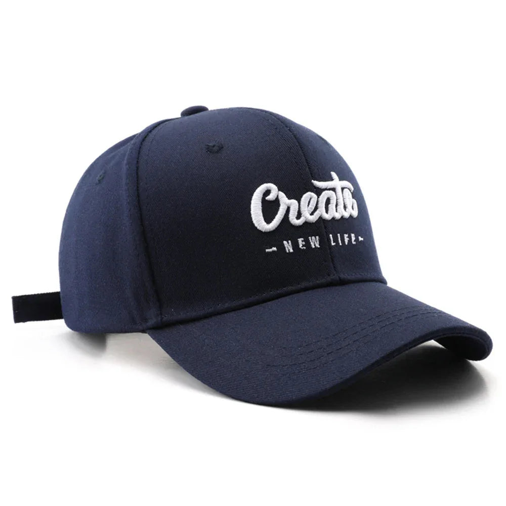 Casquette create bleu foncé