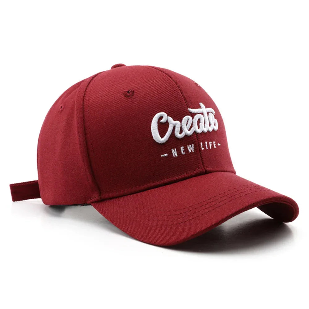 Casquette create rouge